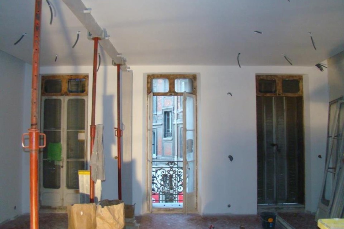 Doublage plafond, spot