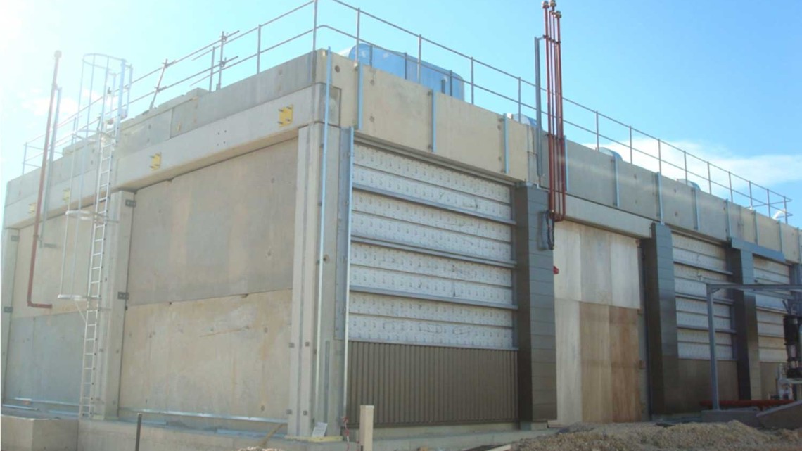 bâtiment Compresseur station de compression de Gaz