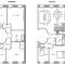 Plan de rénovation avant après d'un appartement haussmannien